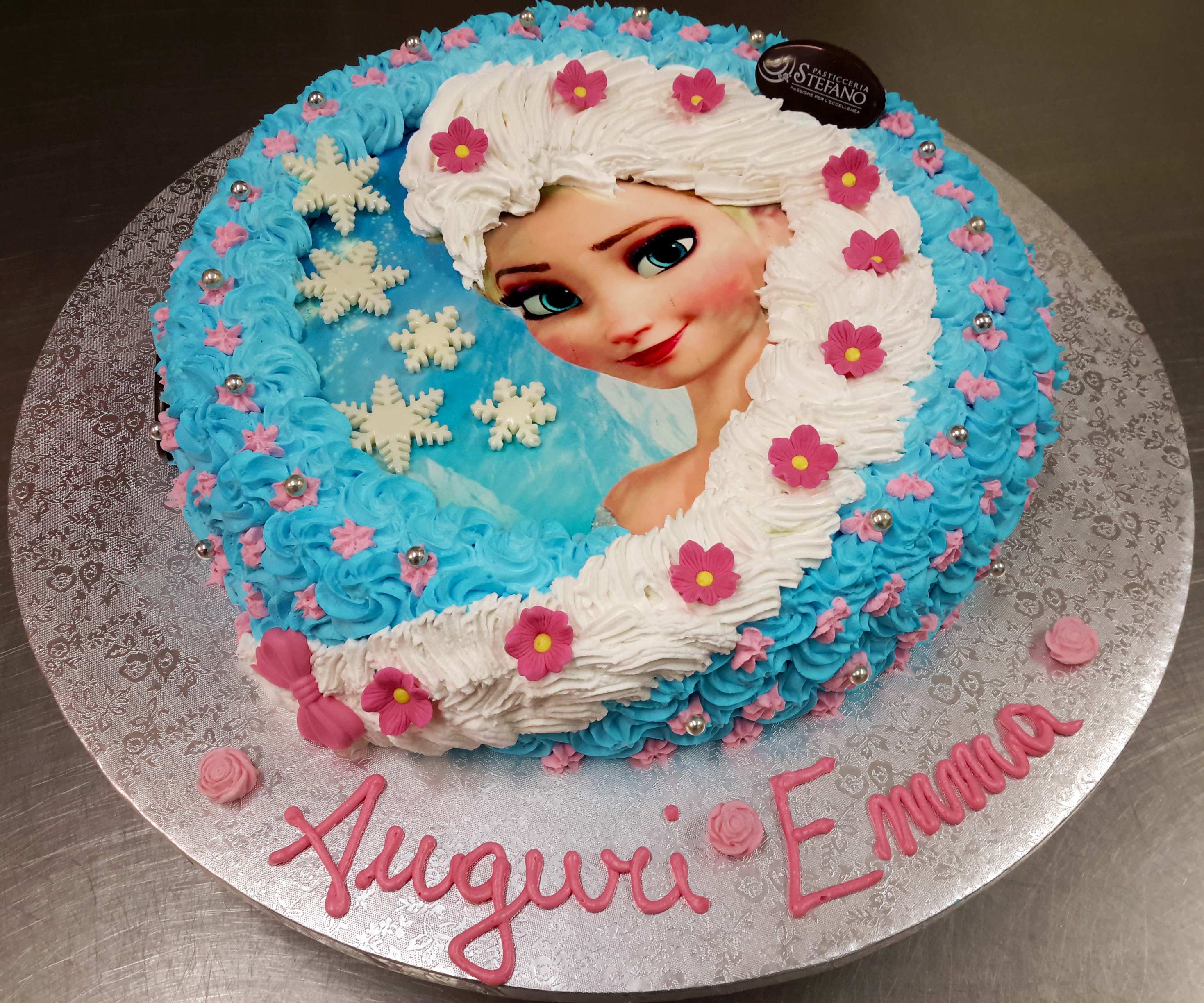 Torta Elsa Frozen - Pasticceria Stefano